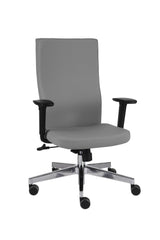 Biroja krēsls Team Plus Note Black | Chrome-Ergostock