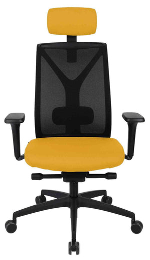 Biroja krēsls Valio BS HD Black Note - Ergostock.lv