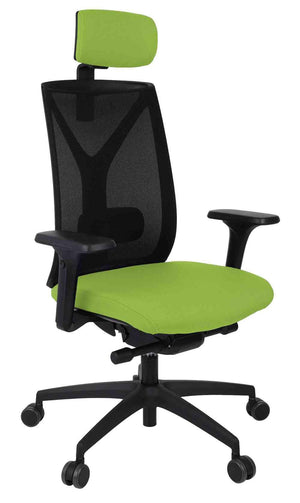 Biroja krēsls Valio BS HD Black Note - Ergostock.lv