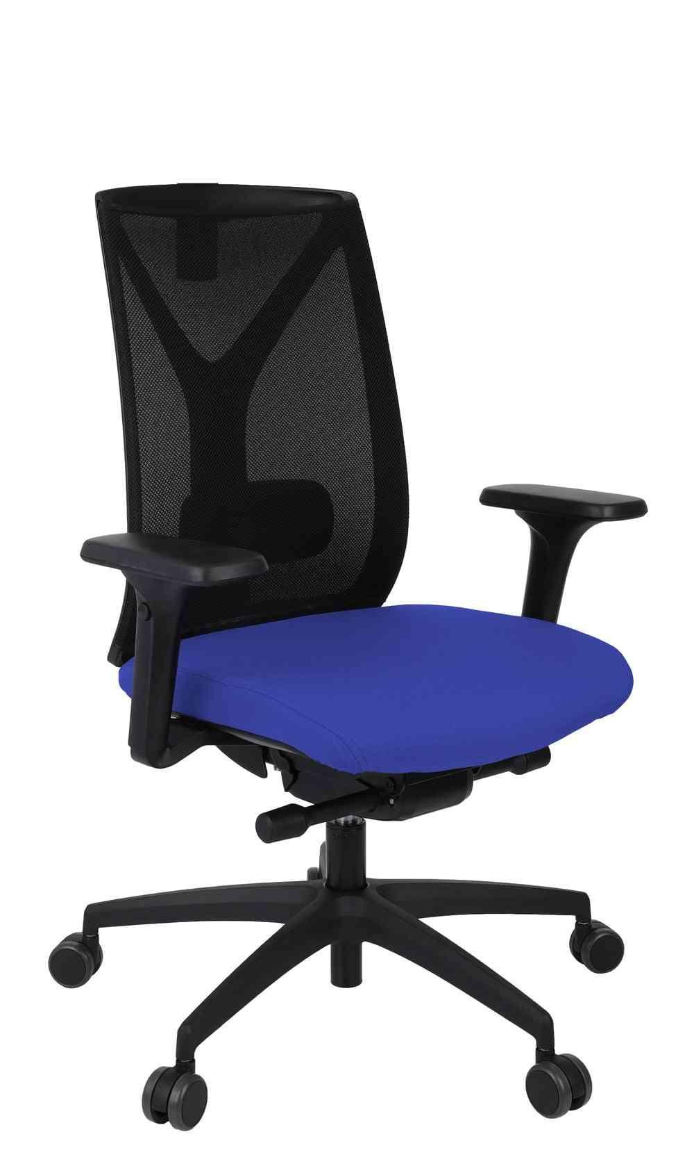 Biroja krēsls Valio BS Black Note – Zila n03