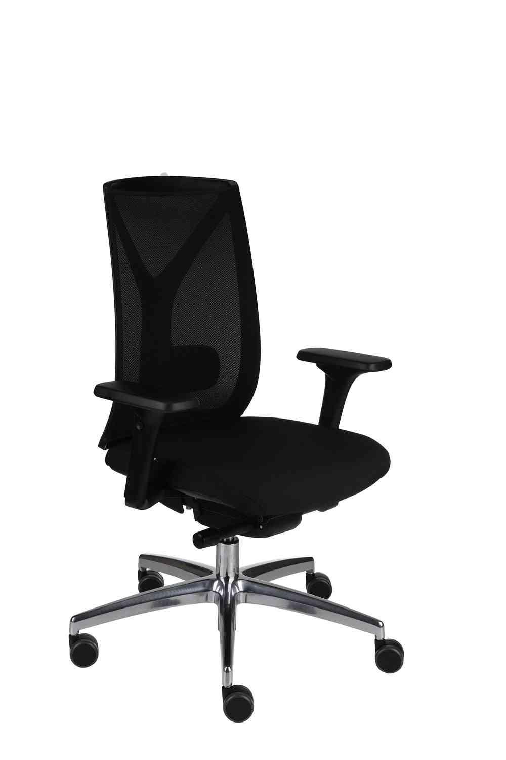 Biroja krēsls Valio BS Black Note – Melna n01