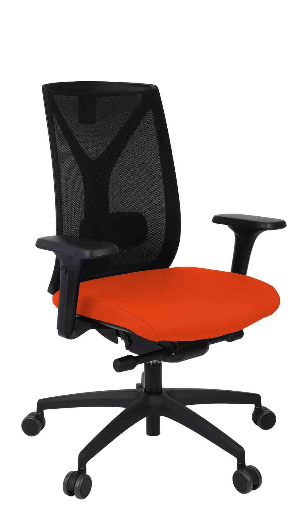 Biroja krēsls Valio BS Black Note – Oranža n11