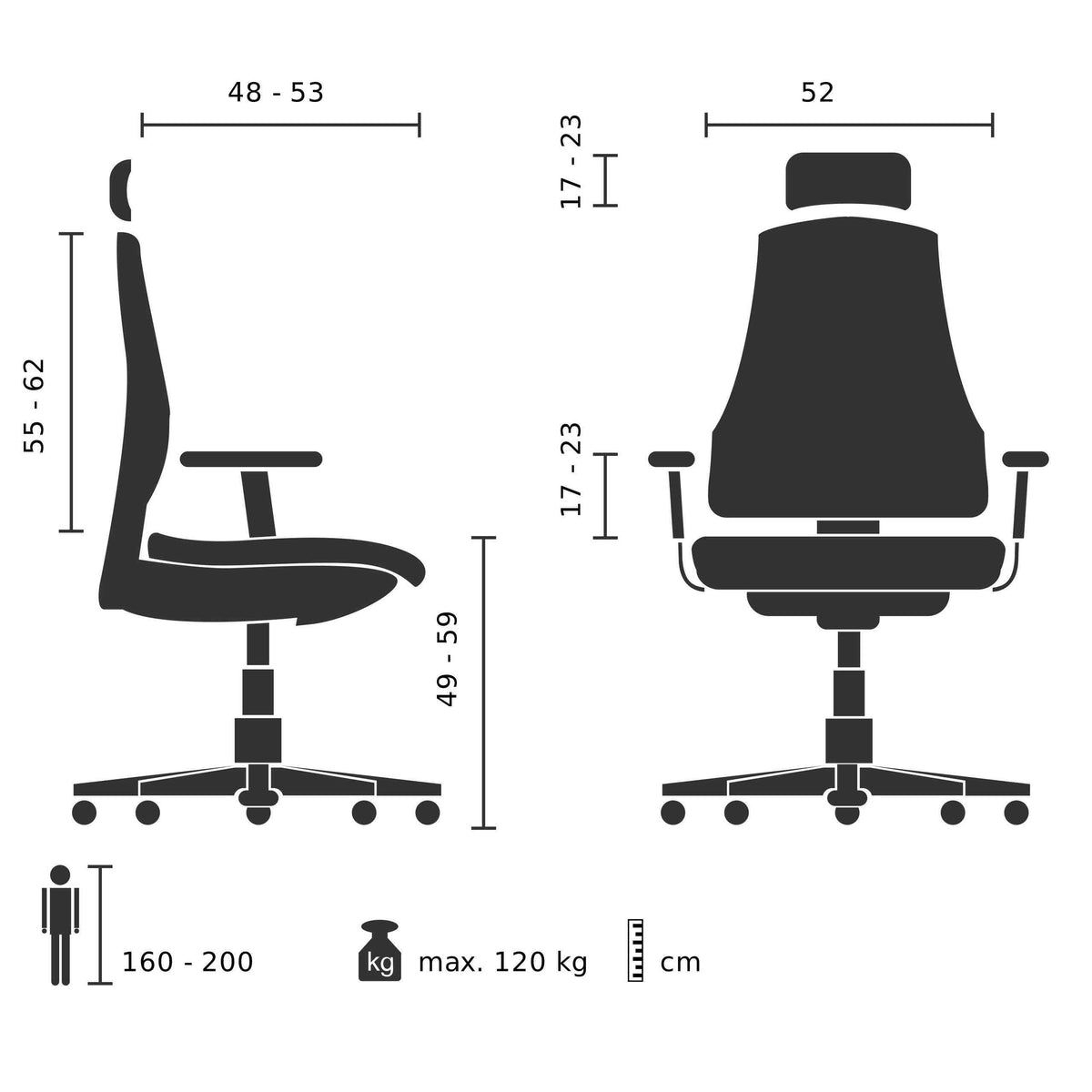 Biroja krēsls VENUS PRO