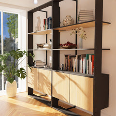 Biroja plaukts FINEZE Case, konfigurējams