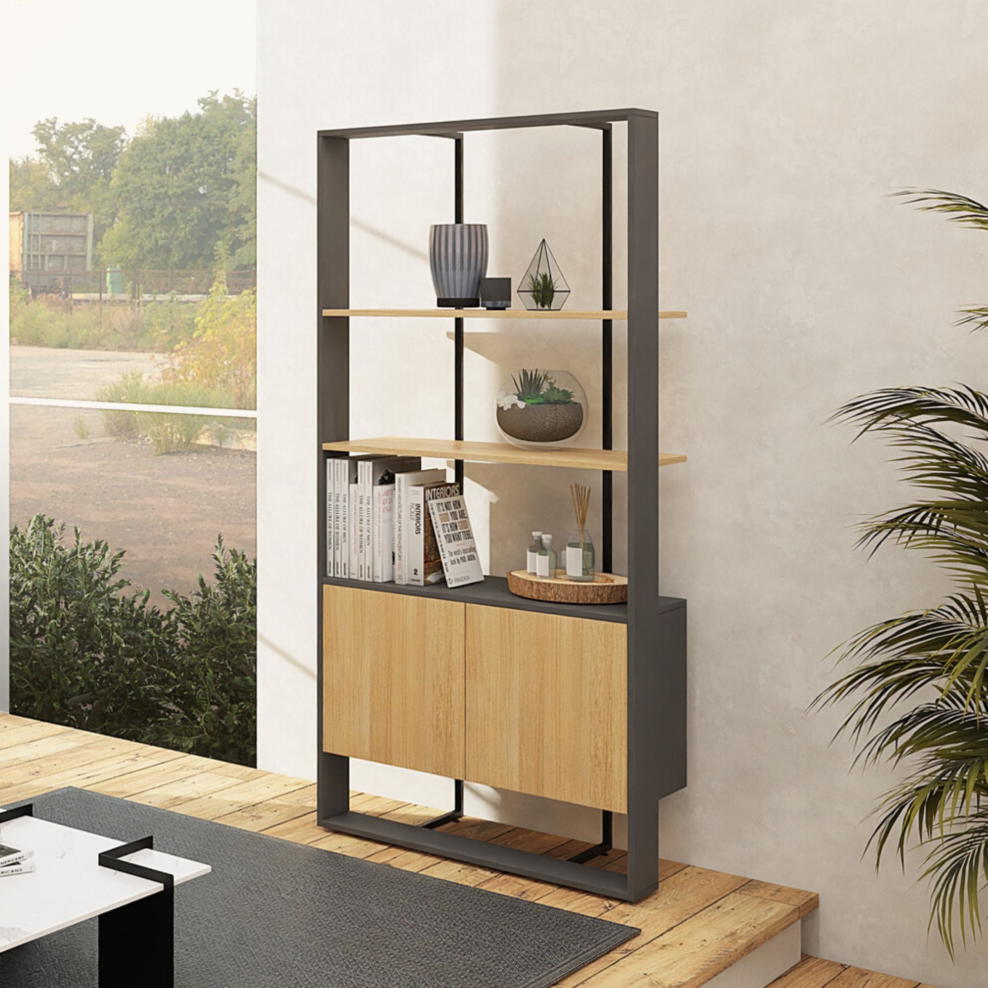 Biroja plaukts FINEZE Case, konfigurējams