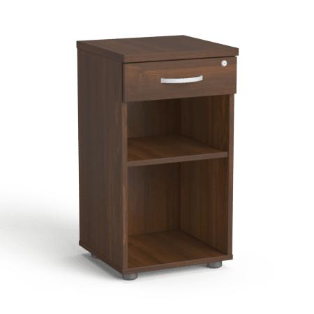 Biroja plaukts Flexx ar slēdzamu atvilktni, 735 x 400 x 400 mm - Ergostock.lv