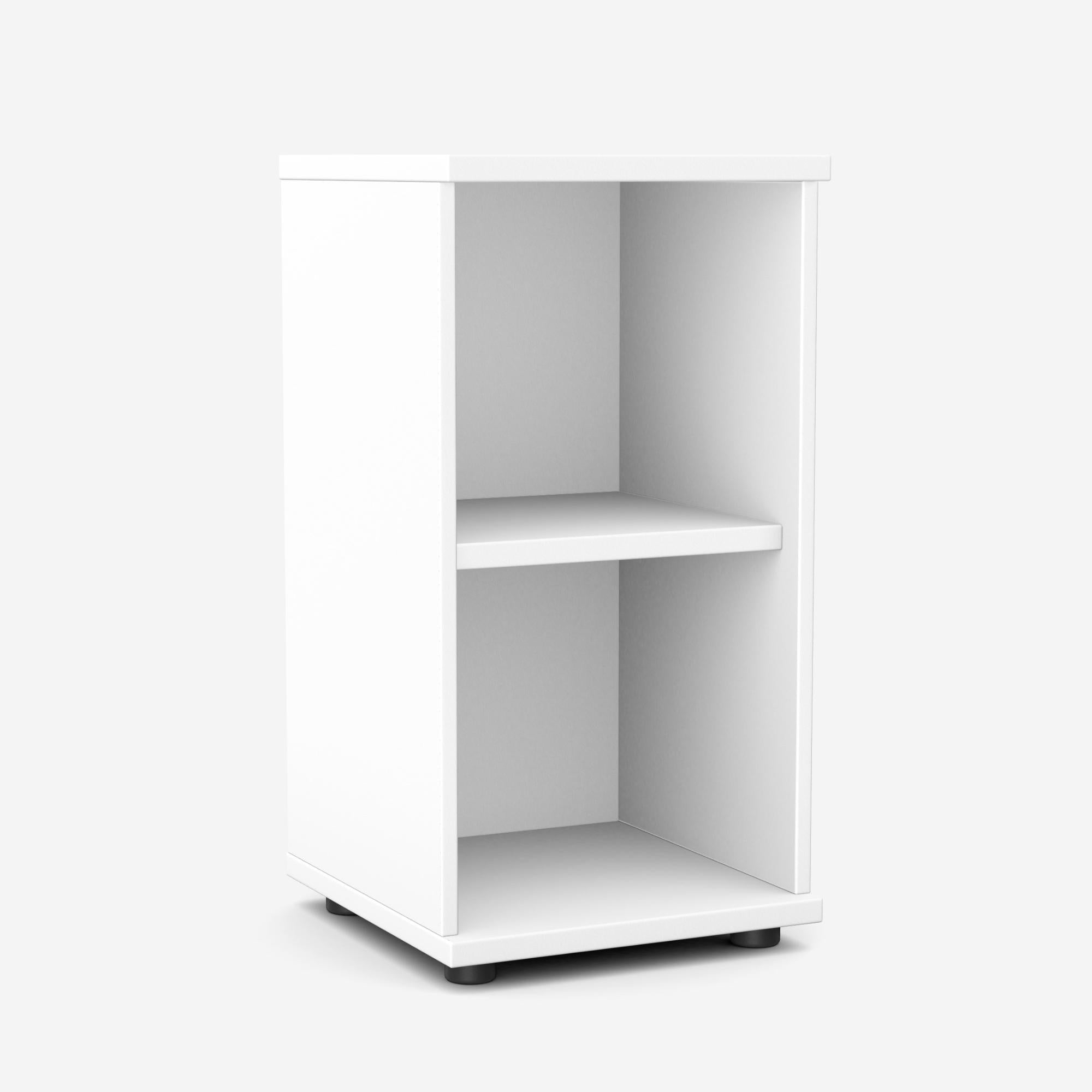 Biroja plaukts NUWO, 2 plaukti, 780x400x420 mm, konfigurējams - Ergostock.lv