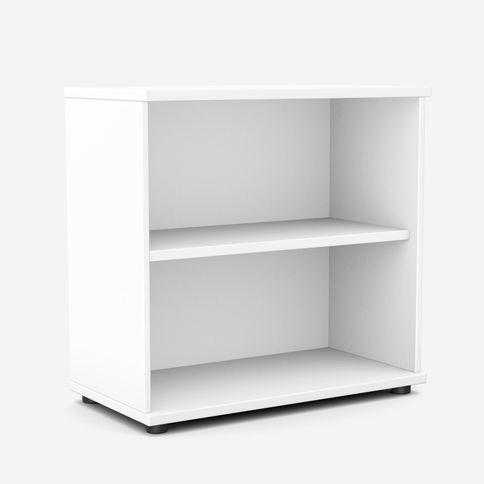 Biroja plaukts NUWO, 2 plaukti, 780x800x420 mm, konfigurējams - Ergostock.lv