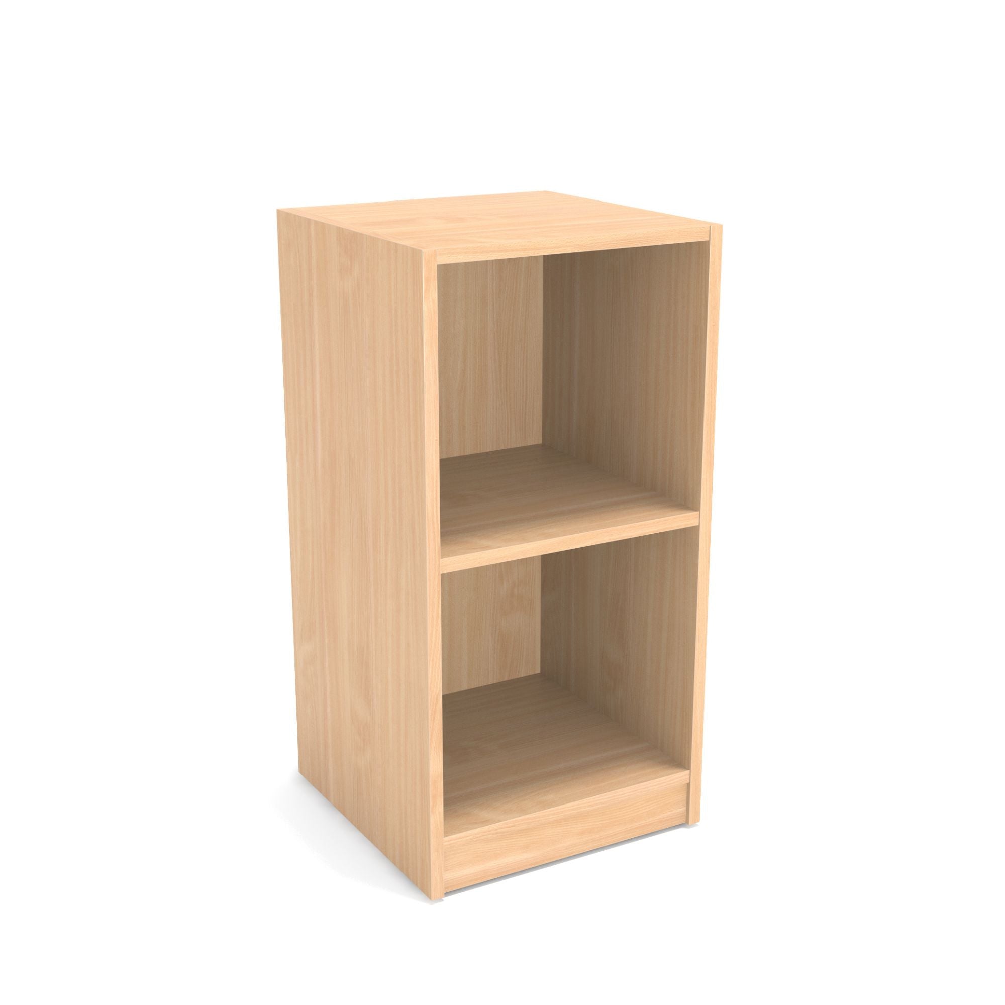 Biroja plaukts PRO LINE, 2 plaukti, 785x400x400 mm, pamatnes rāmis, konfigurējams - Ergostock.lv