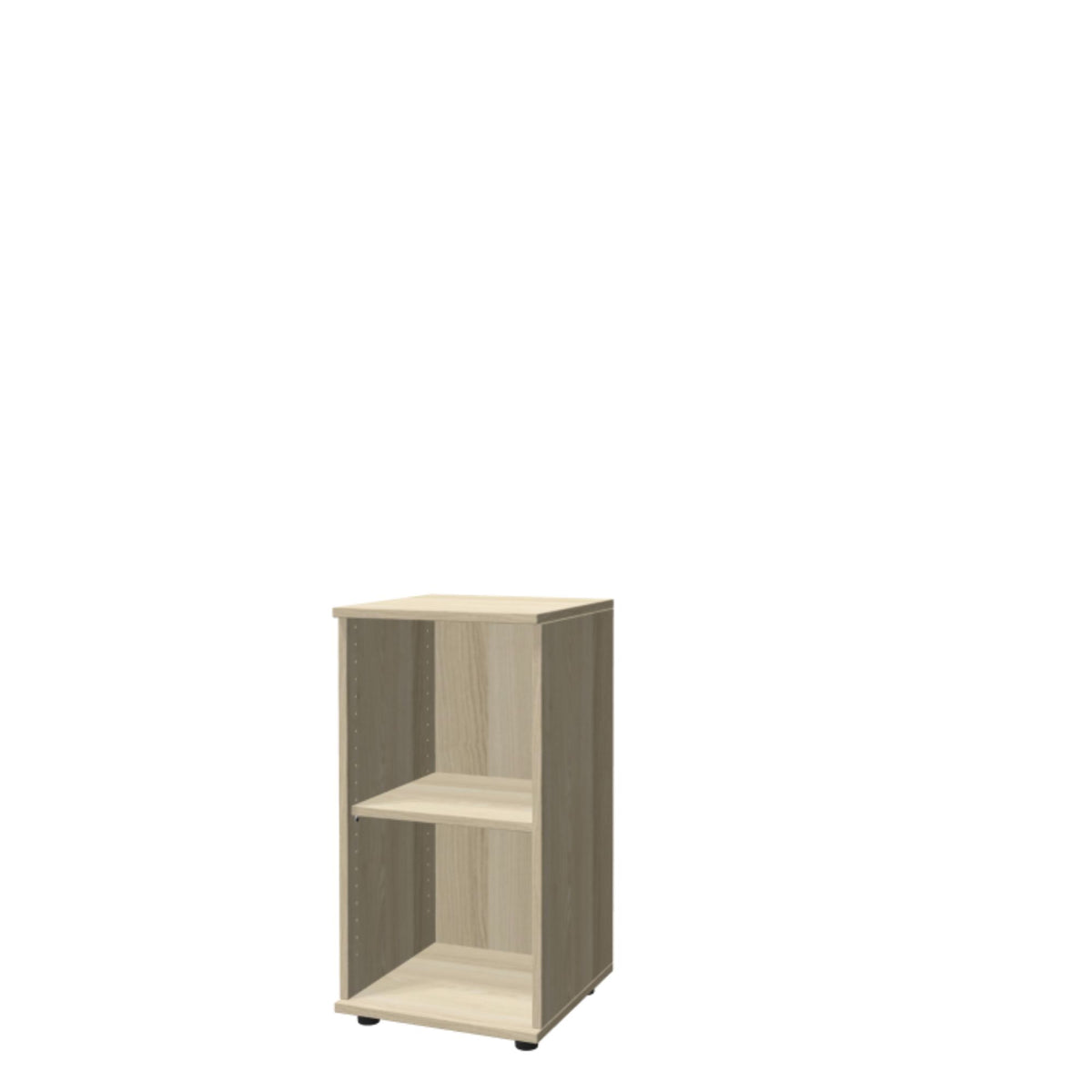 Biroja plaukts THEO, ar 2 atvērtiem plauktiem, 745 x 400 x 375 mm – Nabucco