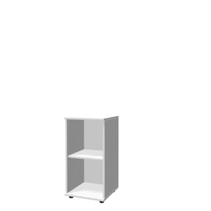 Biroja plaukts THEO, ar 2 atvērtiem plauktiem, 745 x 400 x 375 mm-Ergostock