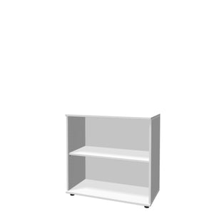 Biroja plaukts THEO, ar 2 atvērtiem plauktiem, 745 x 800 x 375 mm-Ergostock