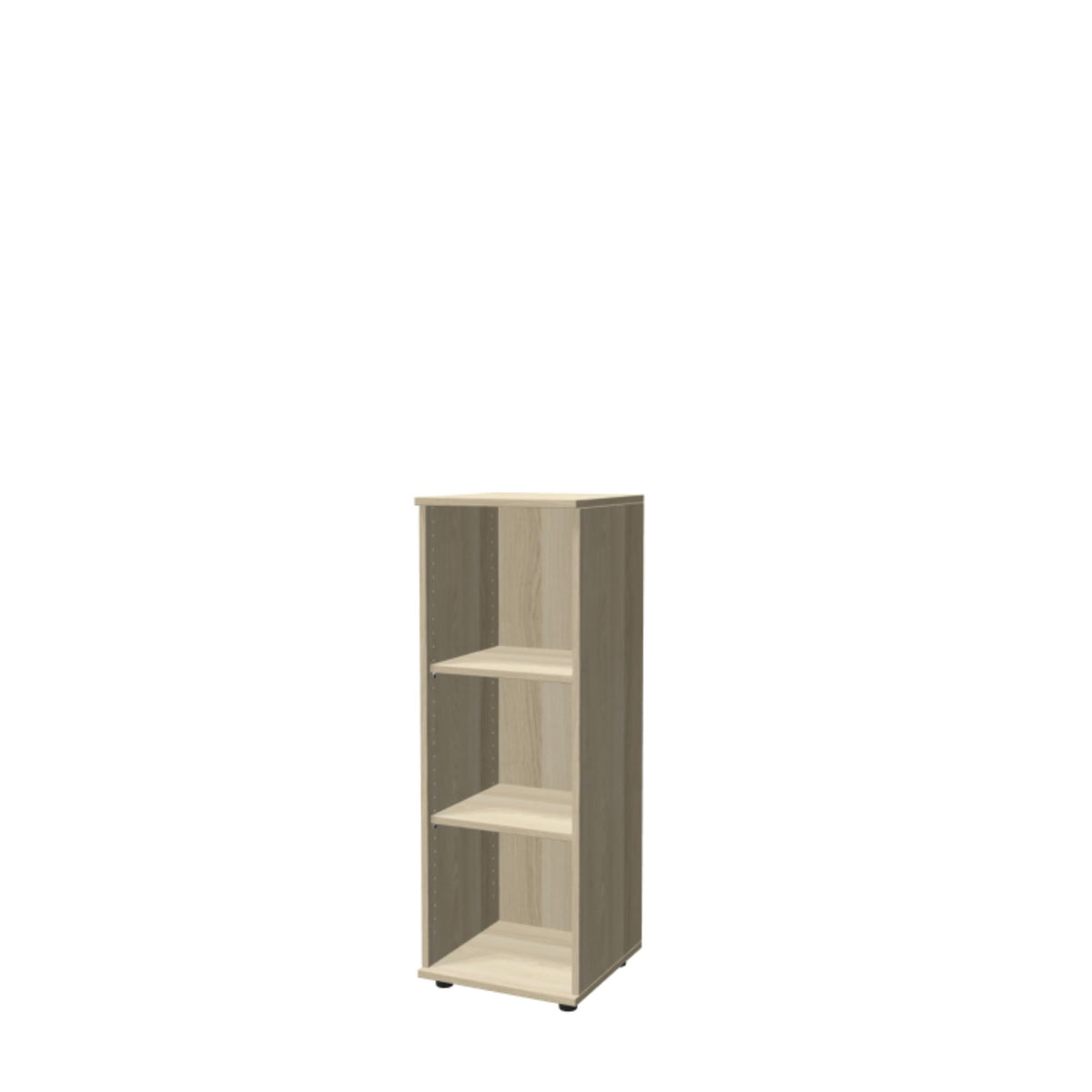 Biroja plaukts THEO, ar 3 atvērtiem plauktiem, 1100 x 400 x 375 mm – Nabucco