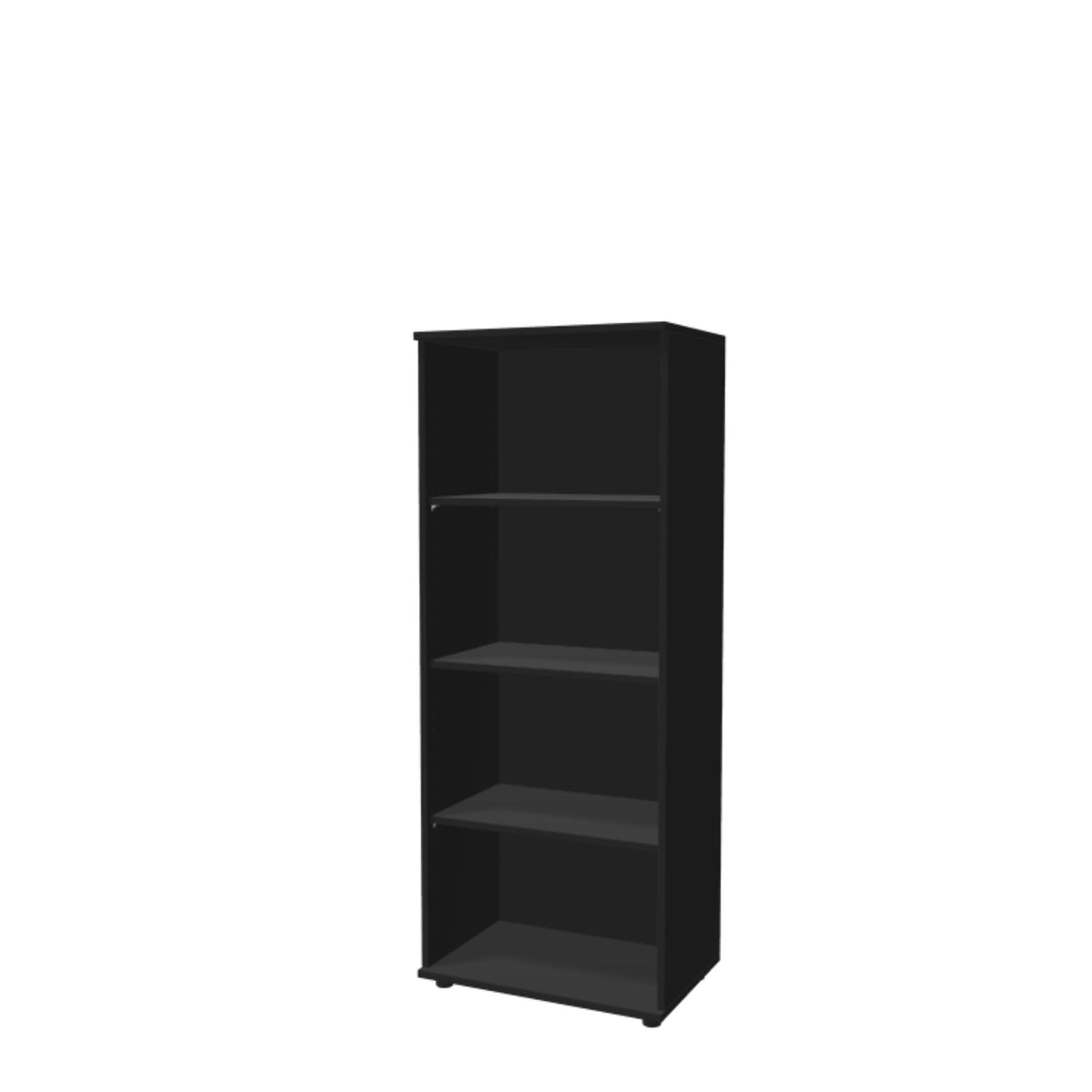 Biroja plaukts THEO, ar 4 atvērtiem plauktiem, 1450 x 600 x 375 mm-Ergostock