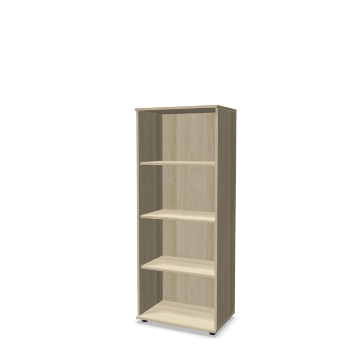 Biroja plaukts THEO, ar 4 atvērtiem plauktiem, 1450 x 600 x 375 mm-Ergostock