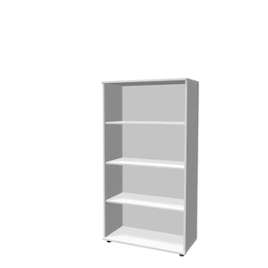 Biroja plaukts THEO, ar 4 atvērtiem plauktiem, 1450 x 800 x 375 mm-Ergostock