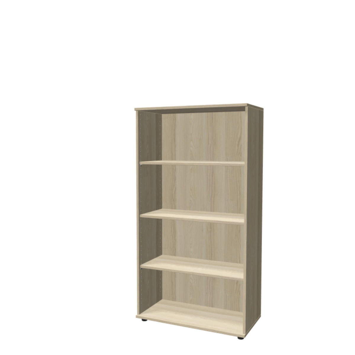 Biroja plaukts THEO, ar 4 atvērtiem plauktiem, 1450 x 800 x 375 mm – Nabucco
