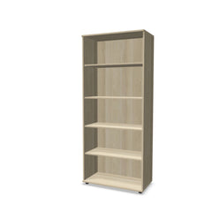 Biroja plaukts THEO, ar 5 atvērtiem plauktiem, 1800 x 800 x 375 mm - Ergostock.lv