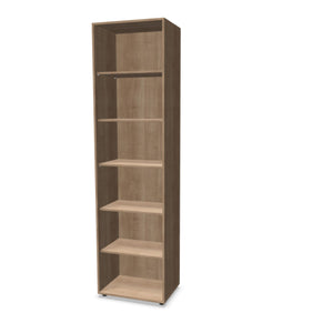 Biroja plaukts THEO, ar 6 atvērtiem plauktiem, 2150 x 600 x 375 mm-Ergostock