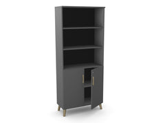 Biroja skapis Flexx, ar 3 atvērtiem plauktiem, 1800 x 800 x 355 mm-Ergostock