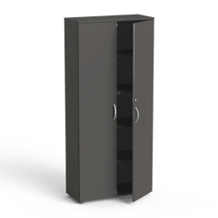 Biroja skapis Flexx, ar 5 plauktiem, 1725 x 760 x 415 mm-Ergostock