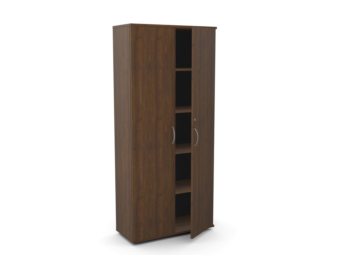 Biroja skapis Flexx, ar 5 plauktiem, 1800 x 800 x 355 mm-Ergostock