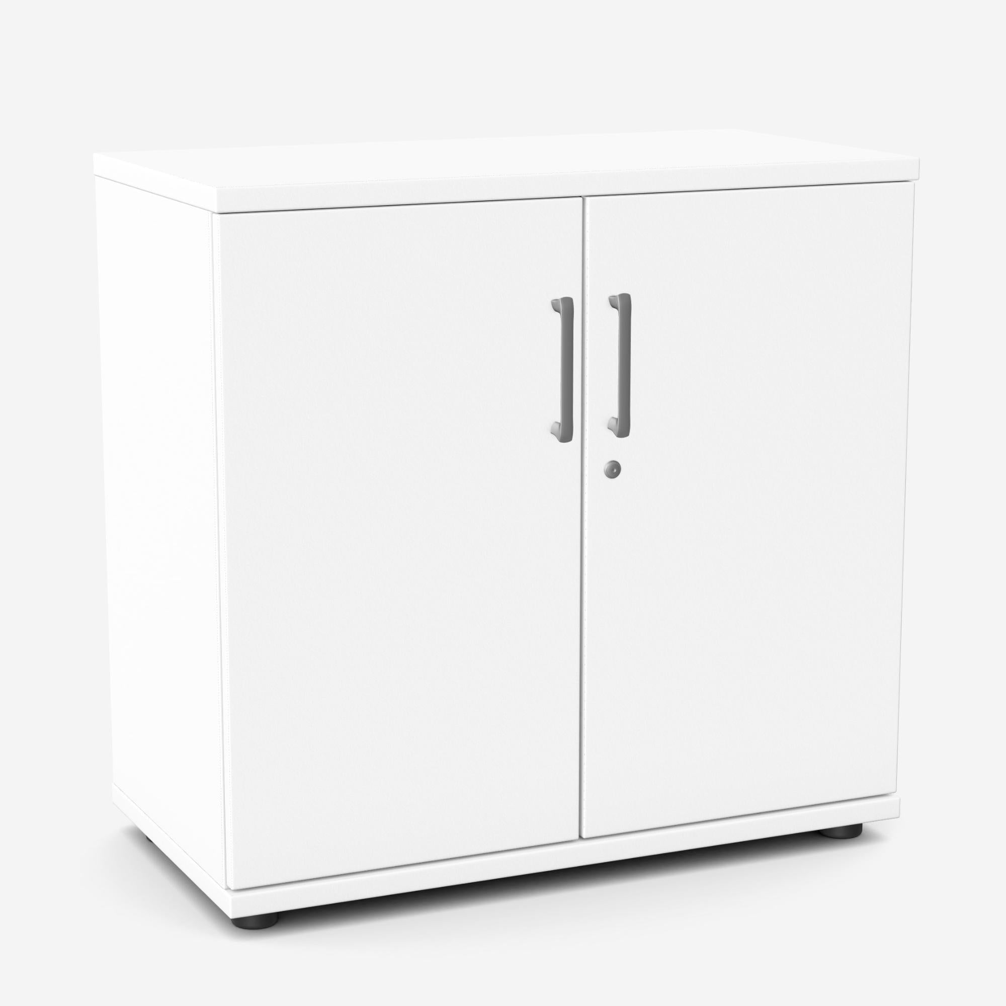 Biroja skapis NUWO, 2 plaukti, 780x800x420 mm, konfigurējams - Ergostock.lv