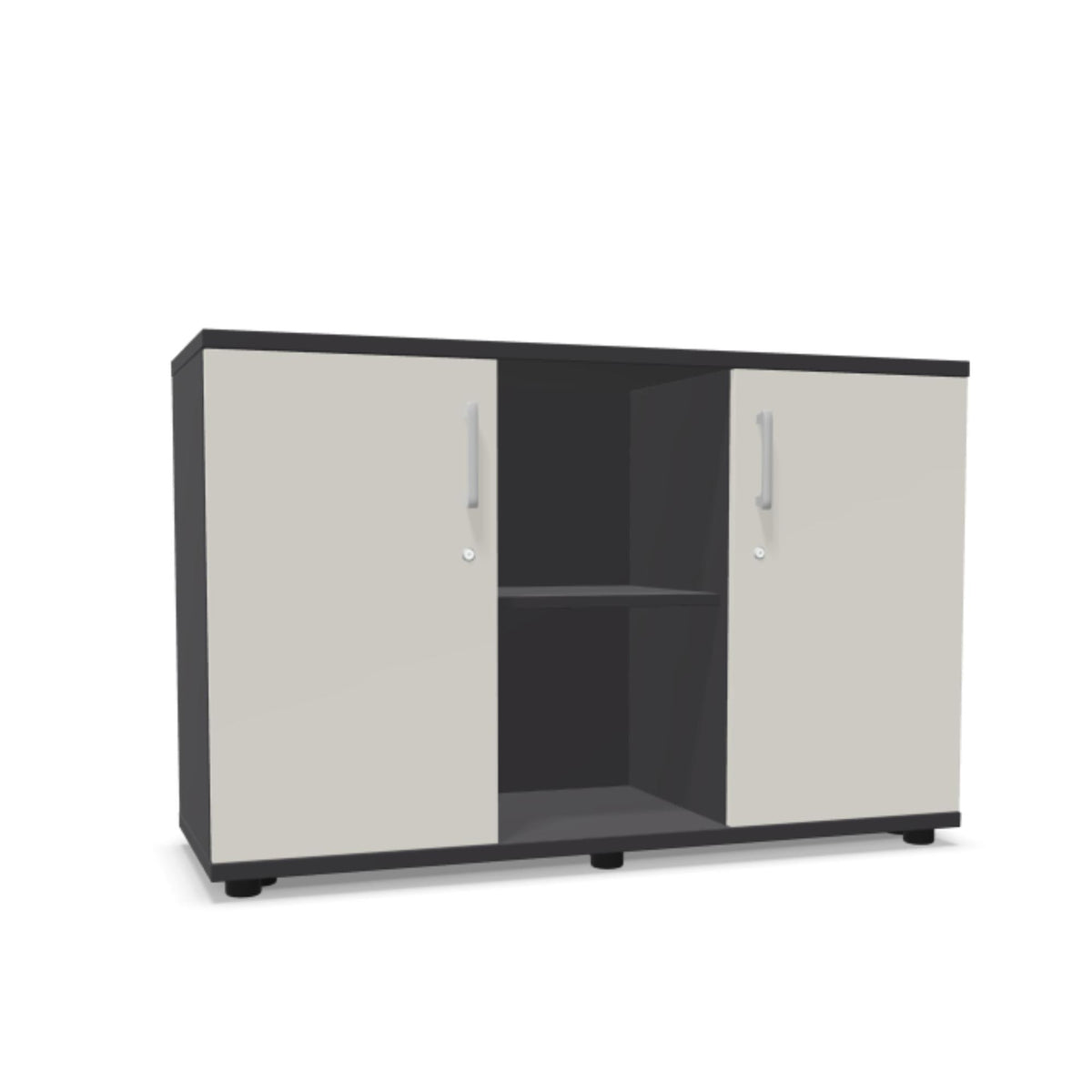 Biroja skapis NUWO COMBI S, 780x1200x420 mm, konfigurējams - Ergostock.lv