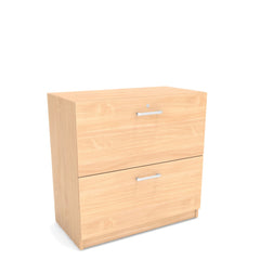 Biroja skapis PRO LINE, 2 atvilktnes, 785x800x420 mm, pamatnes rāmis, konfigurējams - Ergostock.lv