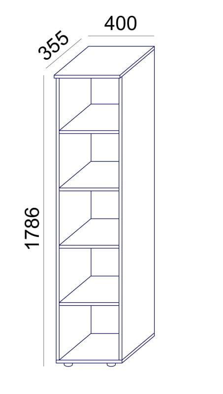 Biroja skapju komplekts Flexx Amber Oak, trīs skapji, kopējais platums 200 cm, Amber Oak-Ergostock