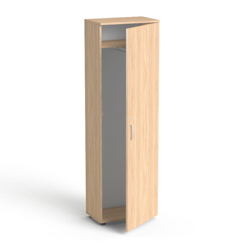 Biroja skapju komplekts Flexx One, trīs skapji, kopējais platums 256 cm, Amber Oak