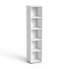 Biroja skapju komplekts Flexx White, trīs skapji, kopējais platums 200 cm, balts - Ergostock.lv