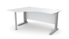 Biroja stūra galds ARETH CORNER, ar nosegpaneli-Ergostock