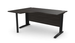 Biroja stūra galds ARETH CORNER, ar nosegpaneli-Ergostock