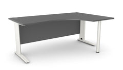 Biroja stūra galds ARETH CORNER, ar nosegpaneli-Ergostock