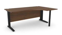 Biroja stūra galds ARETH CORNER, ar nosegpaneli-Ergostock
