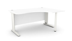 Biroja stūra galds ARETH CORNER, ar nosegpaneli-Ergostock