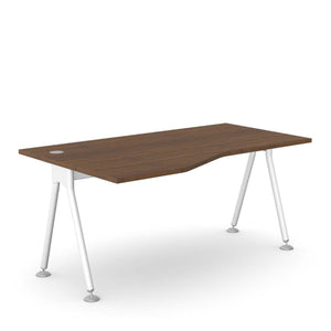 Biroja stūra galds K2 ADVANTAGE, 160 x 100/80 cm, konfigurējams - Ergostock.lv