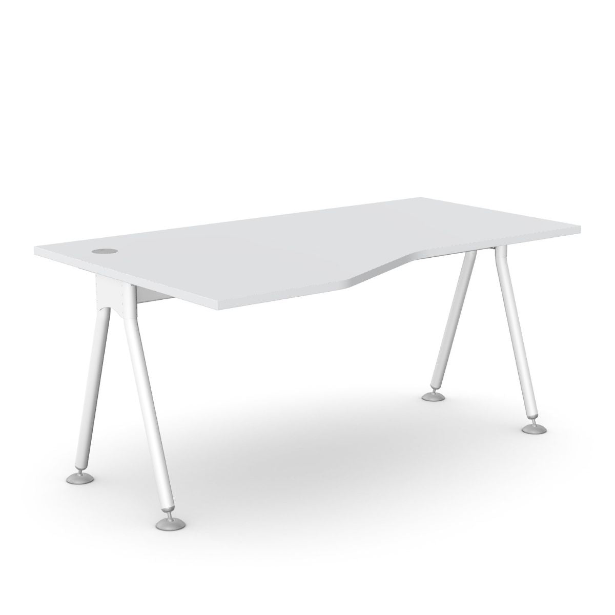 Biroja stūra galds K2 ADVANTAGE, 160 x 100/80 cm, konfigurējams - Ergostock.lv