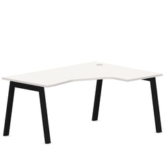 Biroja stūra galds MODERN A, 160 x 120 cm, konfigurējams - Ergostock.lv