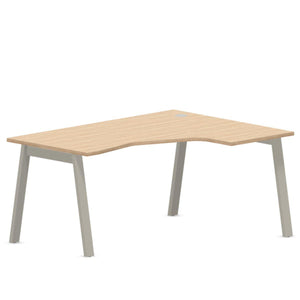 Biroja stūra galds MODERN A, 160 x 120 cm, konfigurējams - Ergostock.lv