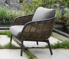 Āra mēbeļu komplekts Snapty Garden Borneo, dīvāns, 2 krēsli un 2 galdiņi-Ergostock