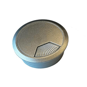 Kabeļu kanāls, diametrs 60 mm, ar iestrādi galda virsmā - Ergostock.lv