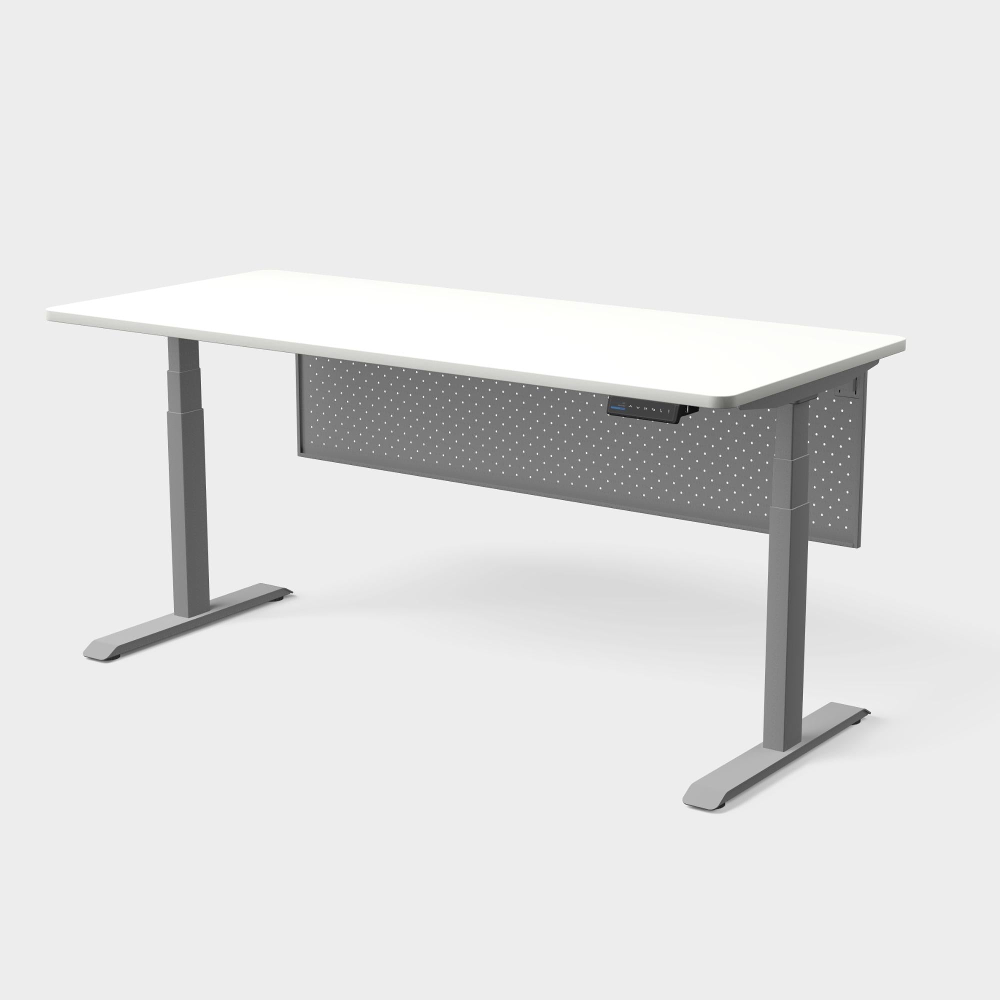 Darba vietas komplekts PRESTIGE LINE 180 x 80 cm, + nosegpanelis - Ergostock.lv