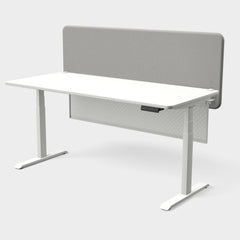 Darba vietas komplekts PRESTIGE LINE 180 x 80 cm, + TYSTIQ galda starpsiena+ nosegpanelis - Ergostock.lv