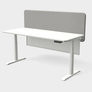 Darba vietas komplekts PRESTIGE LINE 180 x 80 cm, + TYSTIQ galda starpsiena+ nosegpanelis - Ergostock.lv