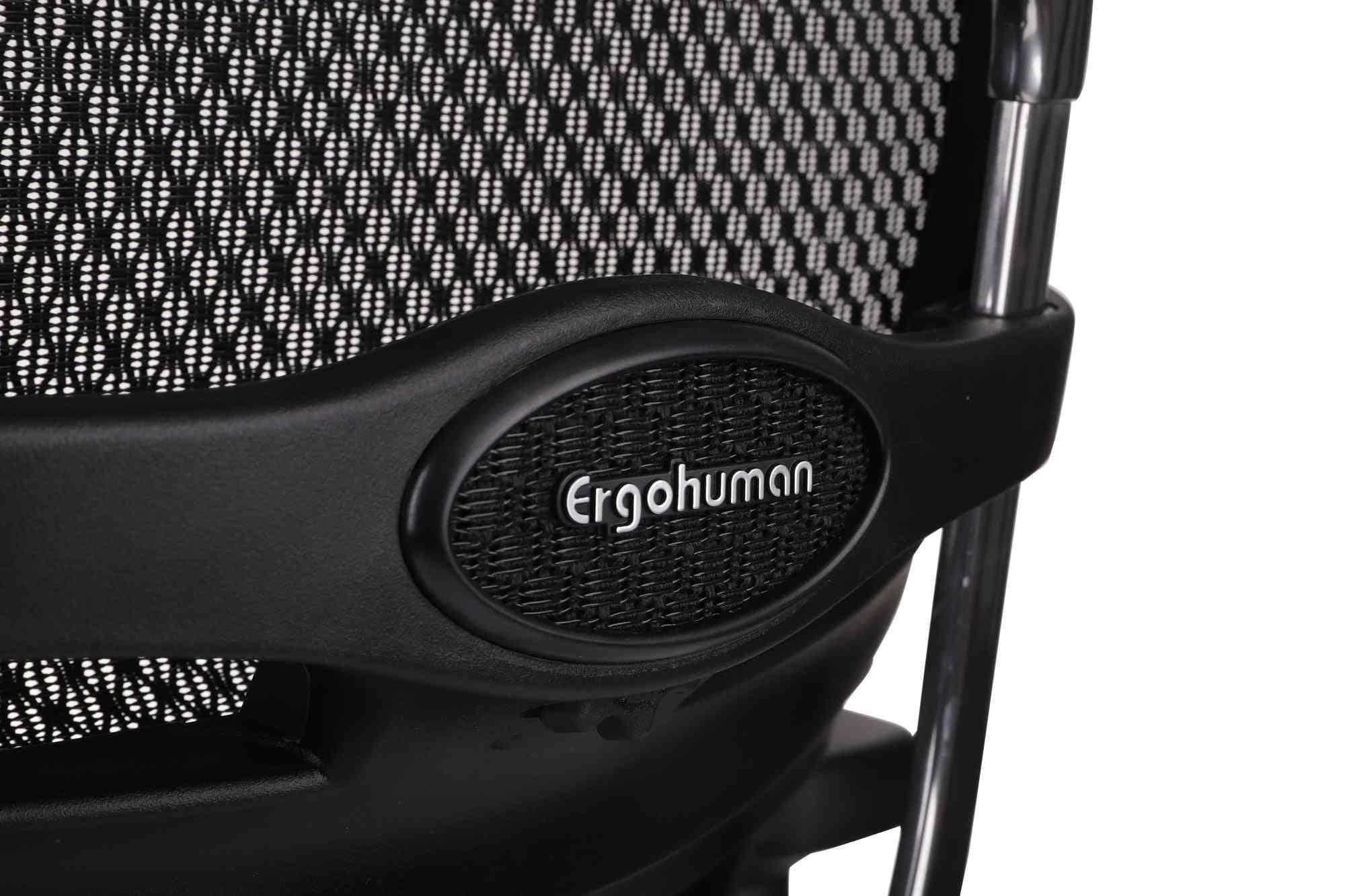 Biroja krēsls Ergohuman ELITE BS Black - Ergostock.lv