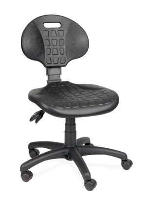 Darbnīcu krēsls LAB Black-Ergostock