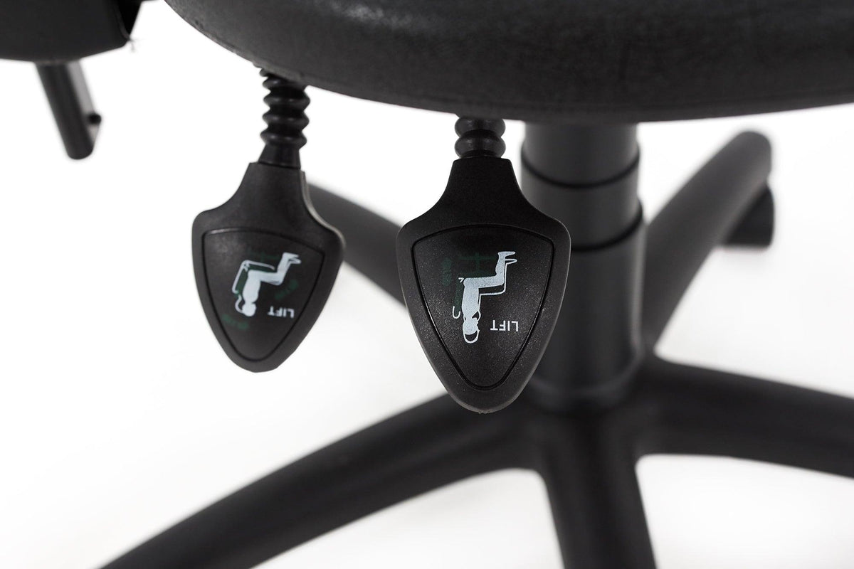 Darbnīcu krēsls LAB Black-Ergostock