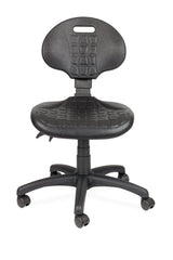 Darbnīcu krēsls LAB Black-Ergostock